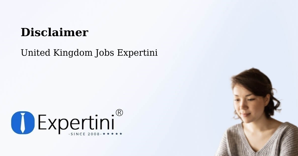 Disclaimer – Faversham - United Kingdom Jobs Expertini